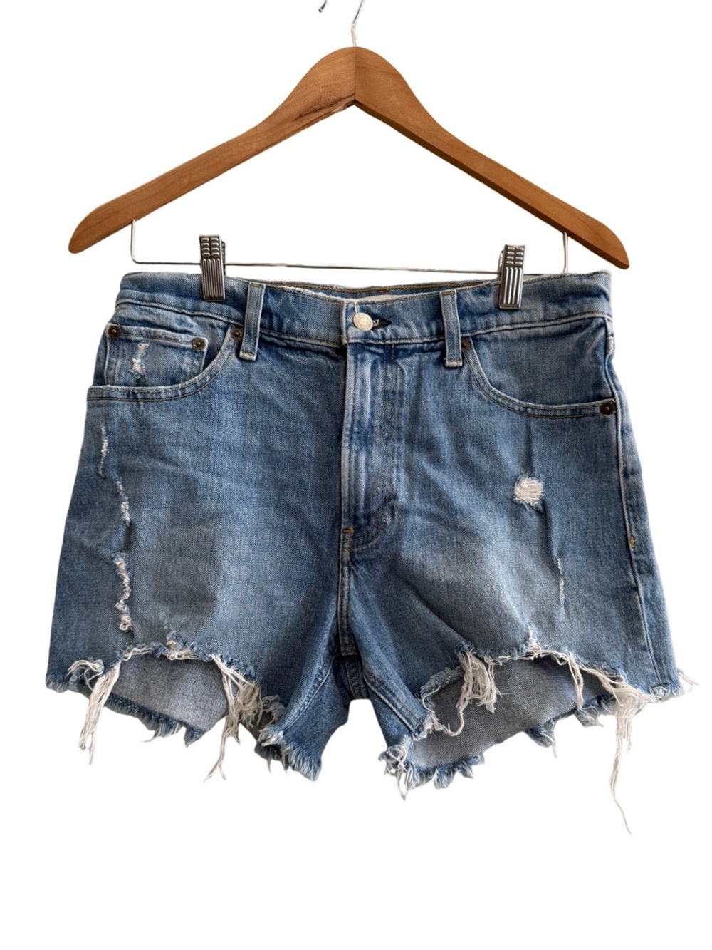 ABERCROMBIE & FITCH The 4" Mom Short High Rise Size 28 / Size 6
